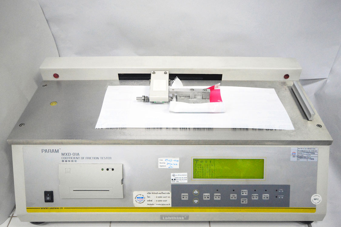Coefficient Friction Tester